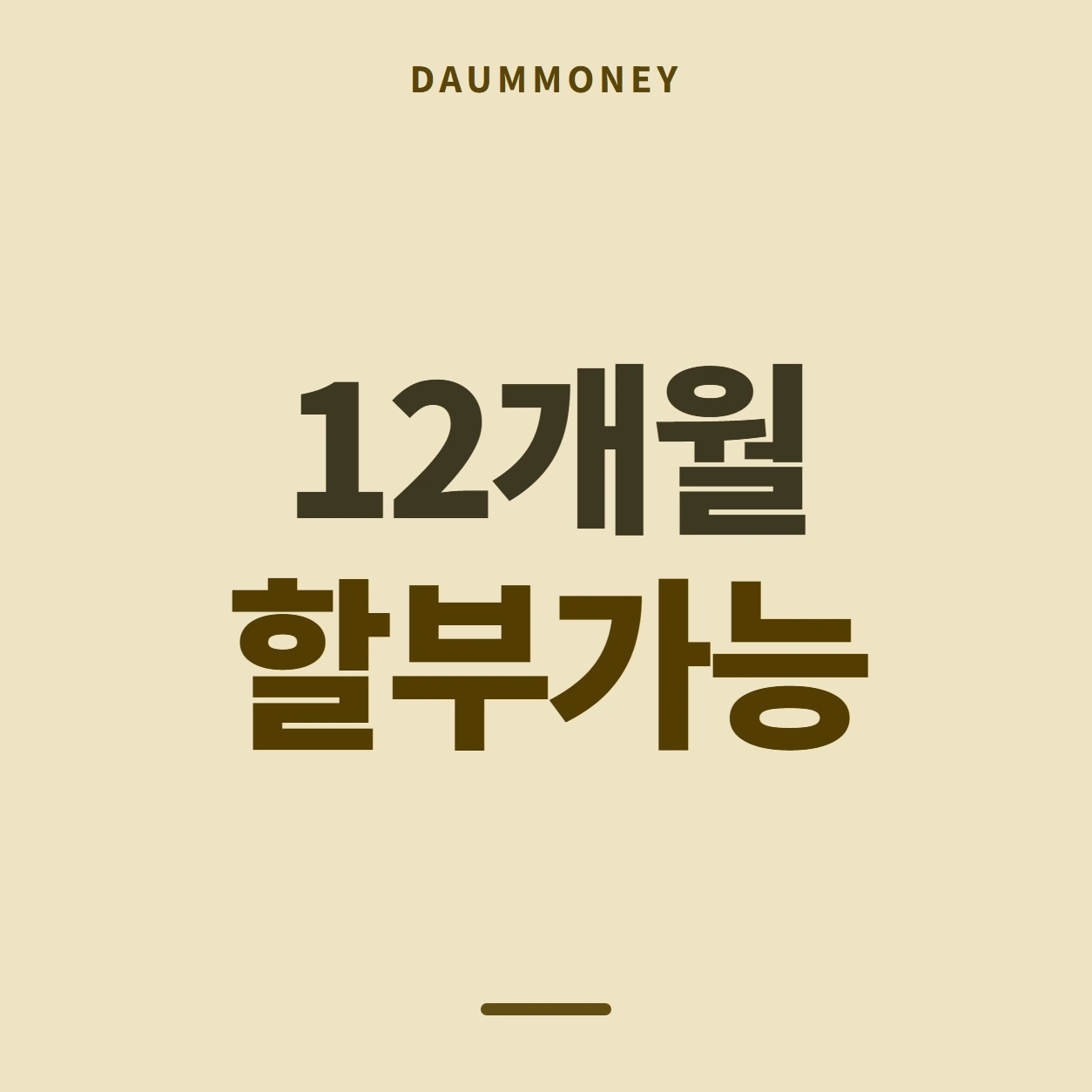 12개월 할부가능